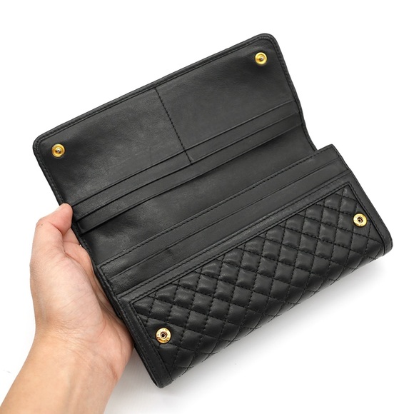 🍓PRADA NERO Quilted Wallet - Picture 8 of 12